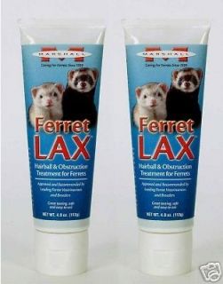 Ferret Marshall Lax Hairball Remedy Treatment 2 tubes 9oz