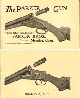 Parker c1910 Gun   Ejectors Catalog