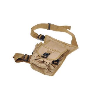 Durable Outdoor Field Equipment Khaki Leg Bag Travel/Sport Bag