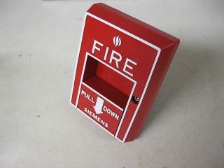 Siemens MSI 10B Pull Station Manual Addressable Fire Alarm Box