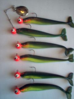 Fishing Tackle,LURE,BA​ITS,GRUBS,WORM​,SPINNER,PAINT​ED JIGS 