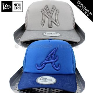 New Era NY Yankees A Braves Baseball Adjustable Trucker Snapback Caps 