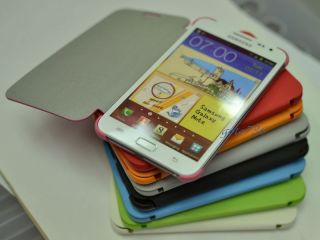 New OEM Flip Case cover for Samsung Galaxy Note N7000 I9220 * 8 Colors 