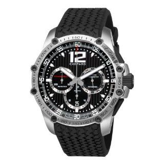 Chopard Mens 168523 3001 Classic Racing Black Dial Watch Watches 