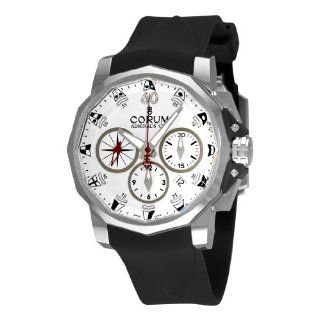 Corum Mens 75367120/F371AA Admirals Cup Challenge 44 White Dial Watch 