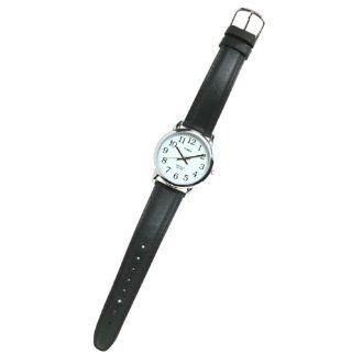 Mens Indiglo Easy Reader, Blk: Watches: 