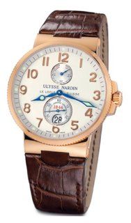 Ulysse Nardin Mens 266 66 Maxi Marine Gold Watch Watches 