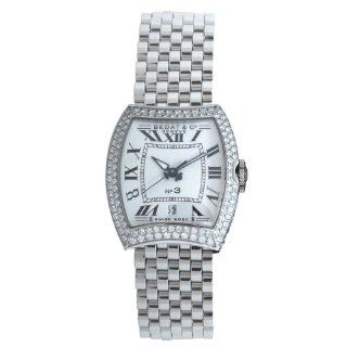Bedat & Co. Womens 314.051.100 No.3 Diamond Strap Watch: Watches 