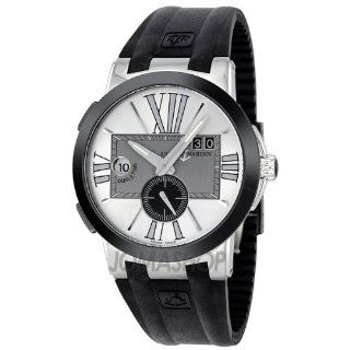 Ulysse Nardin Executive Dual Time Automatic Silver Dial Mens Watch 243 
