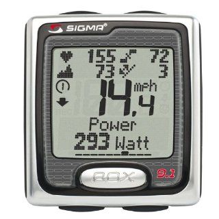 Sigma ROX 9.1 Wireless Cycling Computer Black/Silver 