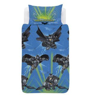 Batman Dark Knight Rotary Single Bed Duvet Quilt Cover Set:  