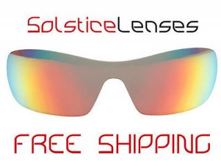   SL RUBY RED FIRE MIRROR Replacement Lens for Oakley ANTIX Sunglasses