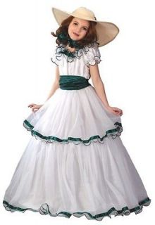   BELLE Scarlett OHara Child Costume  Size 4 6  Fun World 5934 SM