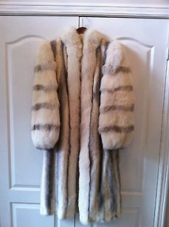 white mink fur coats