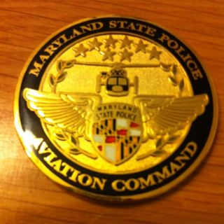 Maryland State Police Challenge Coin