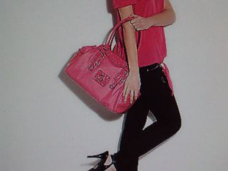 NWT GUESS G BY GUESS WOMEN SABRIA PINK SATCHEL