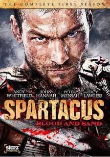 Spartacus Blood and Sand   The Complete First Season DVD, 2010, 4 Disc 