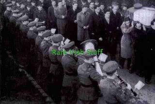 John Joe O’Reilly Cavan GAA Gaelic Football with Irish Army Band 