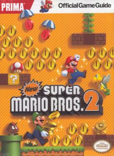   Mario Bros 2 PRIMA Official Game Strategy Guide Brand New Sealed Book