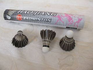 12pcs Competition Badminton Feather Shuttlecocks