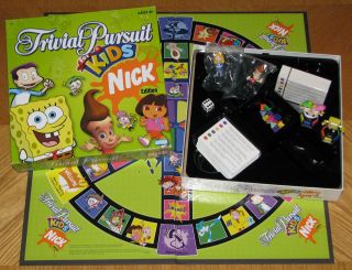 Trivial Pursuit Kids Nick Edition Game sealed cards 2005 Hasbro USA 