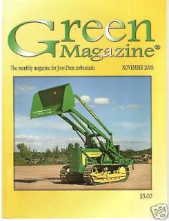 John Deere Model 830 tractor   L LA LUC Fans  Green mag