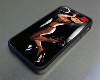 Banksy Street Art Artist Handmade iPhone 4 4S Clear Front + Back Case