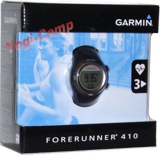 Garmin Forerunner 410 BLACK GPS + Heart Rate Monitor & USB ANT NEW