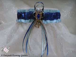 royal blue garter in Garters