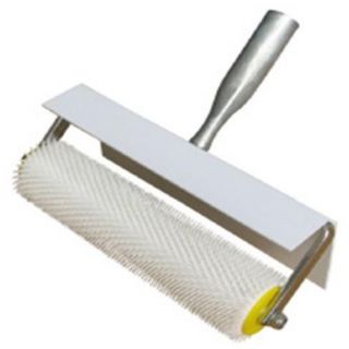 Spiked Aeration Roller 250mm Latex Self Levelling Screeding Leveller 