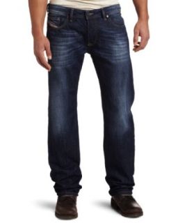 Diesel Mens Larkee 0074W Regular Straight Jeans  