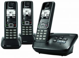 You can add up to four additional handsets to the A420A, allowing you 