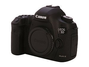 Canon EOS 5D Mark III 22.3MP Full Frame CMOS with 1080P Full HD Video 