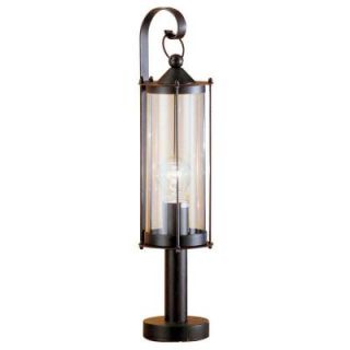 Eglo Cornwall 1 Light Outdoor Antique Brown Post Lamp 83809A at The 