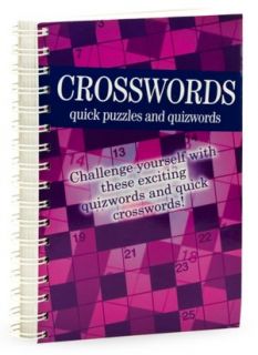   Crosswords Quick Puzzles and Quizwords by Hinkler 