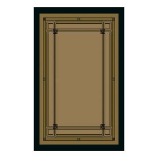 Shop Shaw Living 129 x 710 Natural Mission Border Area Rug at Lowes 