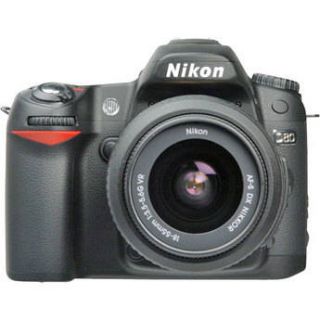 Nikon D80 SLR Digital Camera Kit with 18 55mm VR Lens 9483 B&H