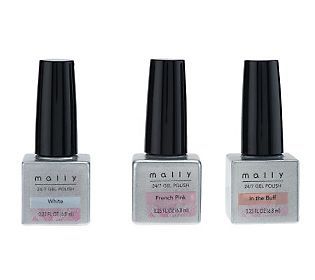 Mally 24/7 French Manicure Gel Nail Polish Kit — 