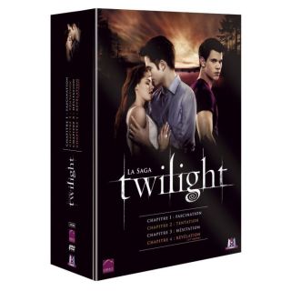 Coffret twilight 1 à 4 en DVD FILM pas cher    