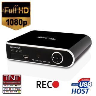 Disque dur multimedia enregistreur 2000 Go   Full HD 1080p   Tuner TNT 