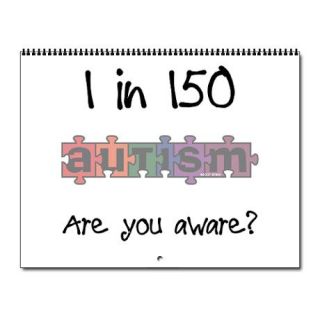 Autism Gifts > Autism Calendars > Autism Awareness Month 1/150 Wall 