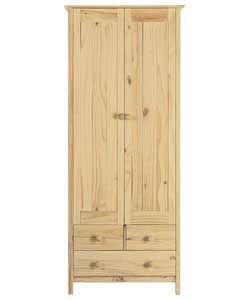 Buy Scandinavia 2 Door 3 Drawer Wardrobe   Pine at Argos.co.uk   Your 