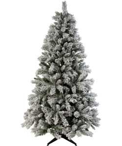 Buy Green Snow Covered Christmas Tree   6ft at Argos.co.uk   Your 