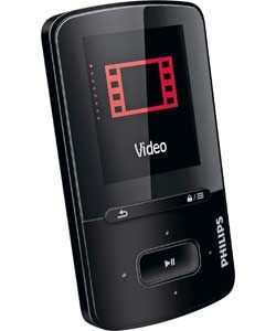 Buy Philips Vibe 4GB MP4 Player   Black at Argos.co.uk   Your Online 