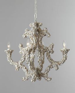 Arteriors Four Light Leeza Shell Chandelier   The Horchow Collection