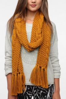 BDG Cable Knit Scarf   Urban Outfitters