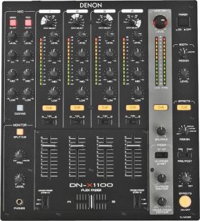 Denon DN X1100 4 Channel DJ Mixer  Musicians Friend