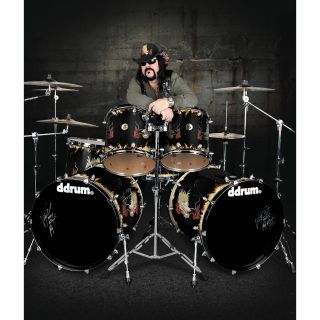 ddrum Vinnie Paul 6 piece Signature Dragon Drum Shell Pack  Musician 