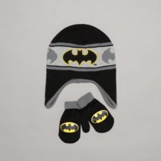 WARNER BROS Toddler Boys 2 Piece Set Hat And Mittens Batman from Kmart 