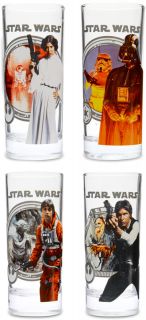 ThinkGeek :: Star Wars 10 oz. Glass Set